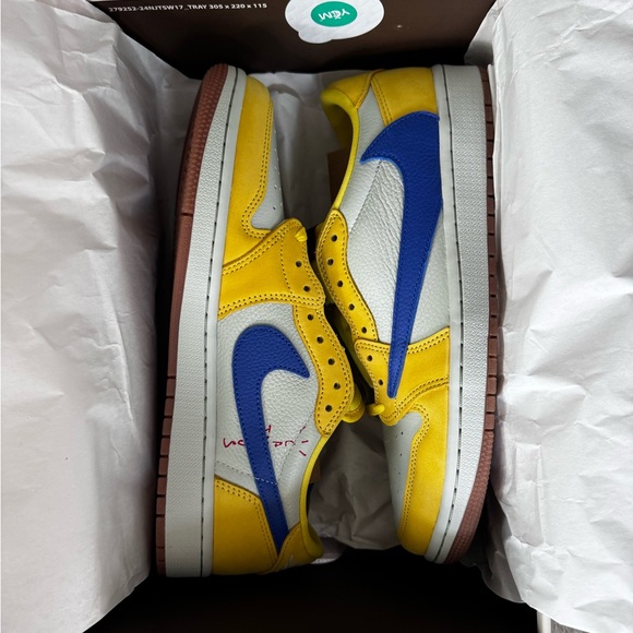 Women’s Travis Scott Air Jordan 1 Low OG SP NEW IN BOX!! - Picture 2 of 7